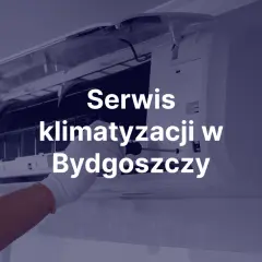Serwis klimatyzacji w Bydgoszczy, montaż jednostki ściennej.