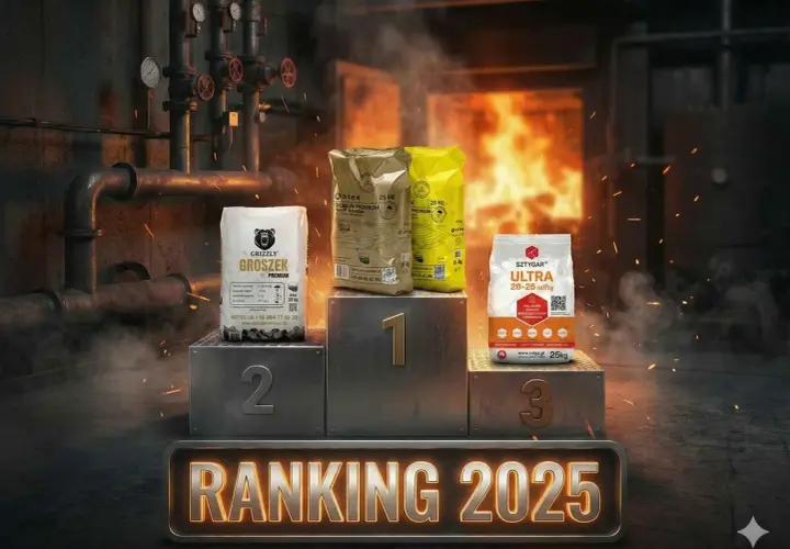 Ranking 2025: Który ekogroszek jest najlepszy? Na podium: Grizzly, Oatex i Sztygar.